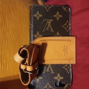 Louis Vuitton Large luggage tag hot stamping Brooklyn Bridge Limited  Edition Leather ref.61158 - Joli Closet